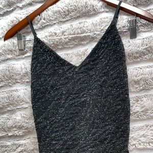 Bodycon sparkly slip dress